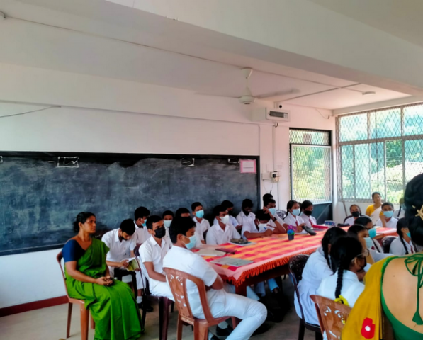 School students were informed under the theme "Reconciliation for Future Leaders" in Homagama (2022-12-16)